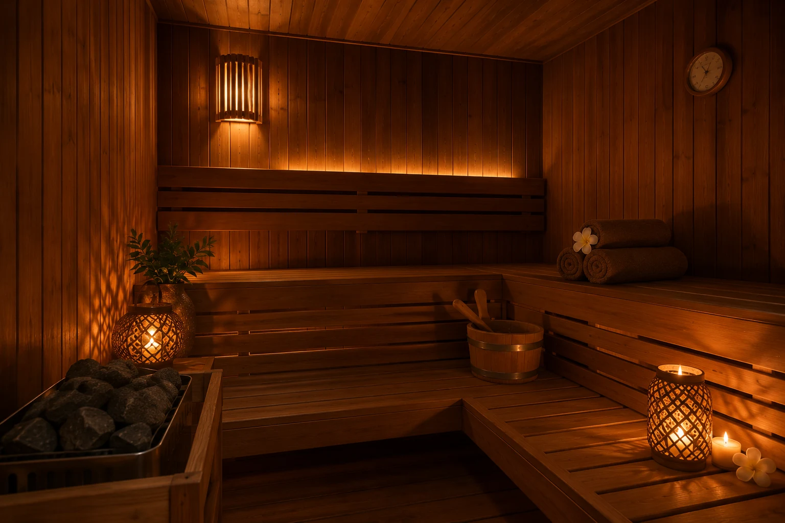 Natural spa accessories