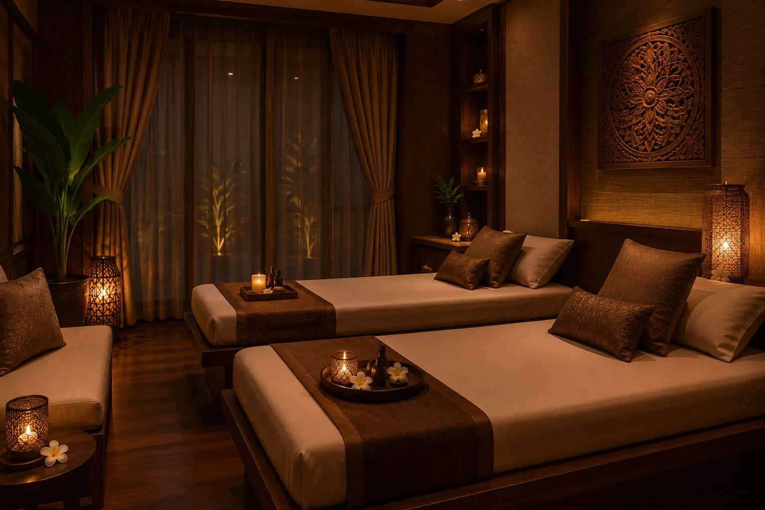 Guest unwinding at Siri Thai Spa