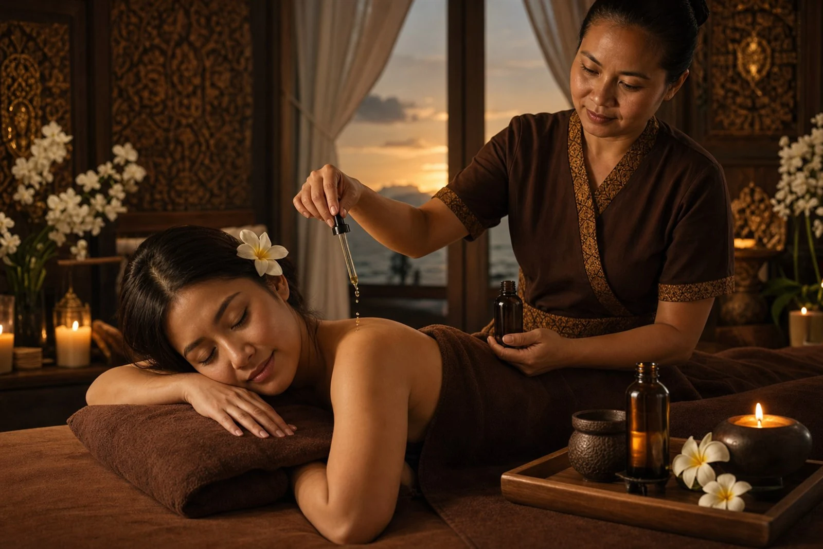 Aromatherapy massage at Siri Thai Massage and Beauty St Heliers