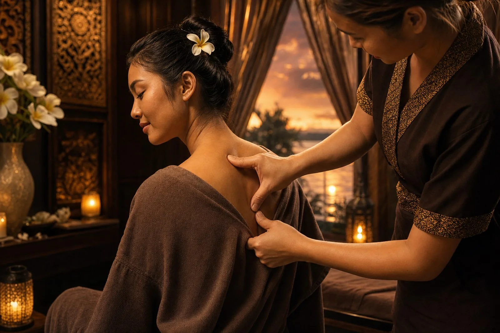 Back & Shoulder Massage at Siri Thai Massage and Spa Mt Wellington