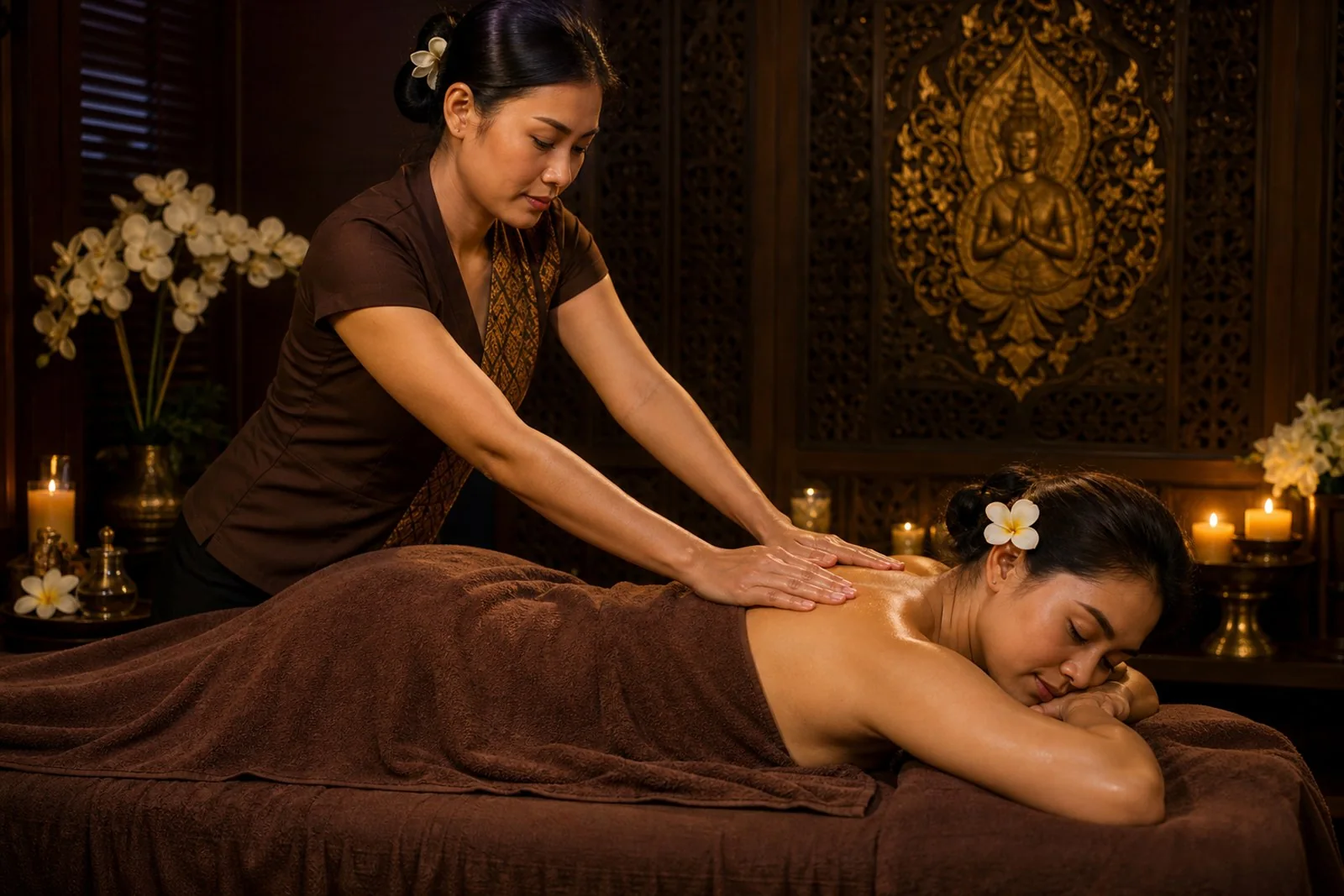 Swedish Massage at Siri Thai Spa Viaduct