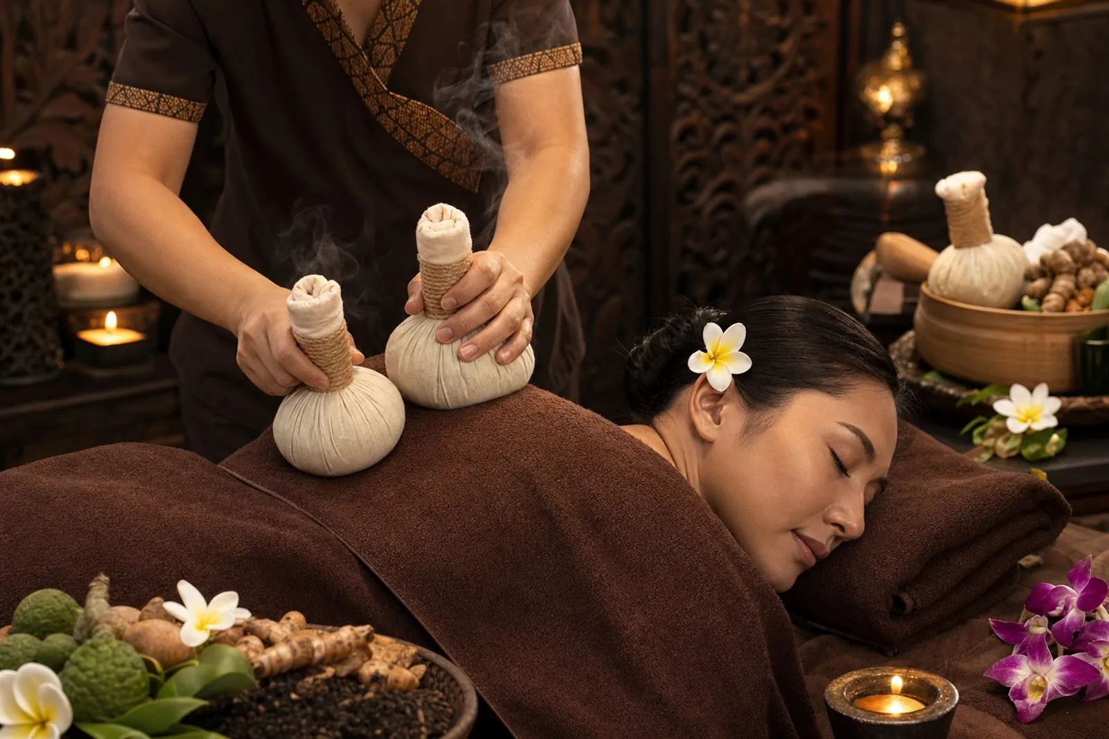 Thai Herbal Compress Massage at Siri Thai Spa Viaduct