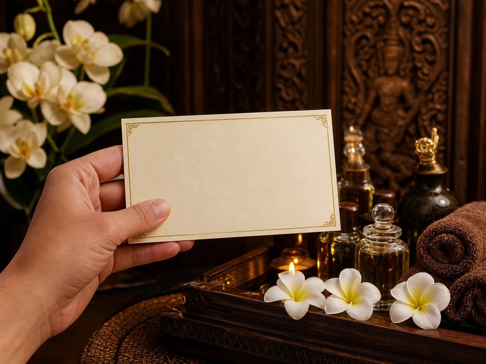 Siri Thai Spa gift voucher — select a spa treatment